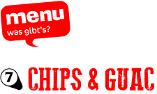 menu 7: guacamole and corn chips